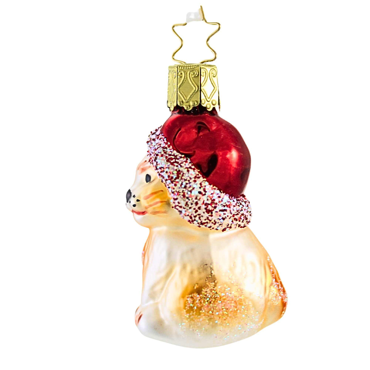 Inge Glas Kringle's Christmas Kitty - - SBKGifts.com