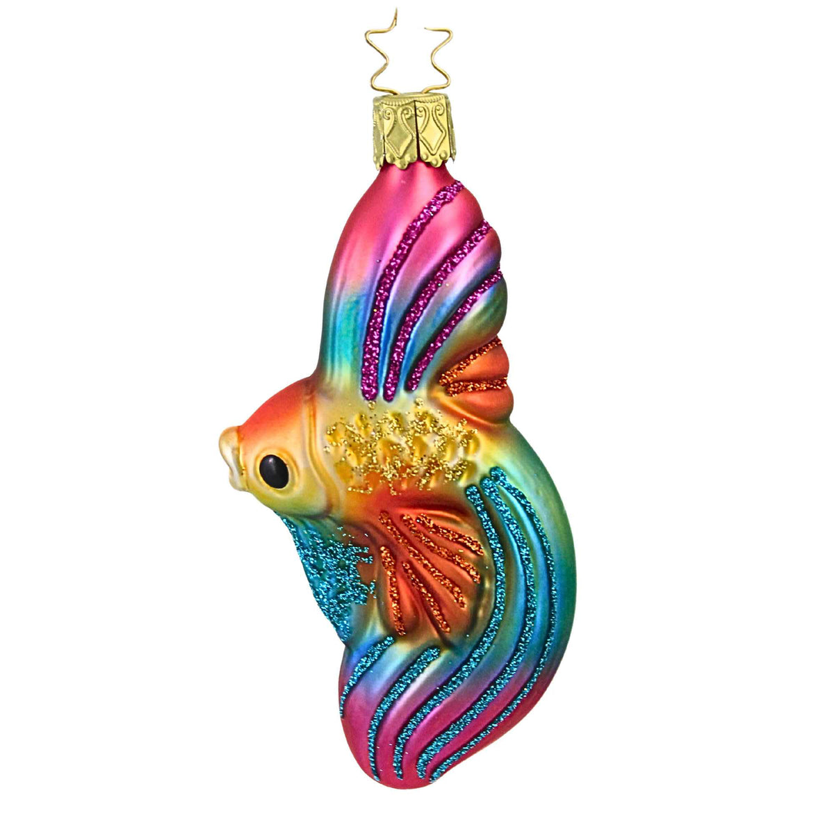 Inge Glas Veil Angelfish - - SBKGifts.com