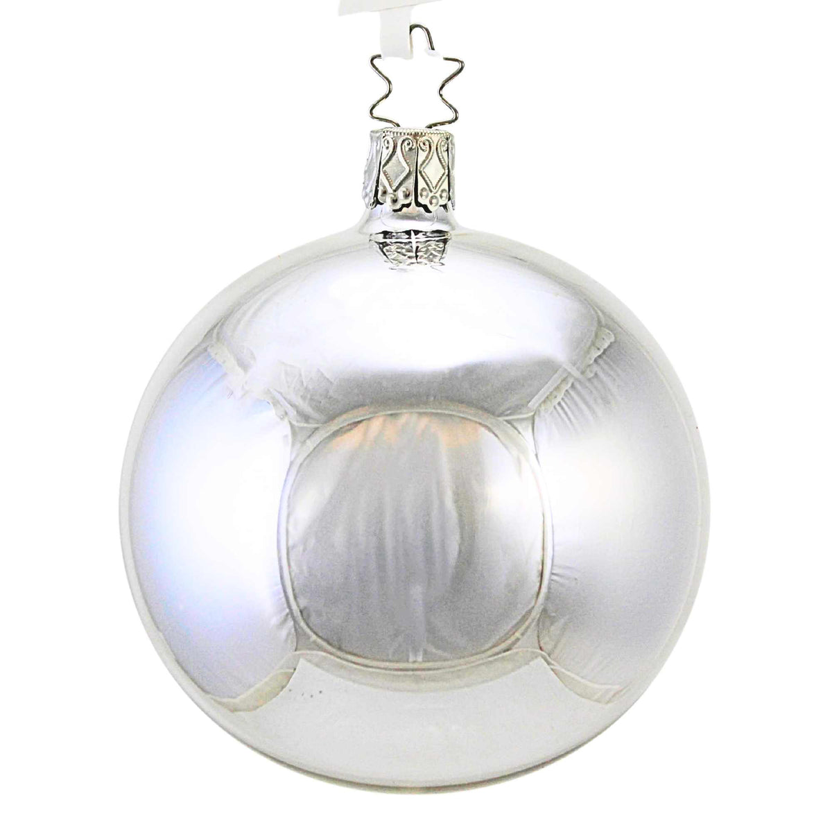 Inge Glas Silver Shiny Ornament Reflector - - SBKGifts.com