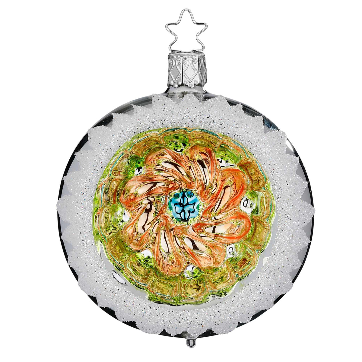 67160 Silver Shiny Ornament Reflector 21467R008