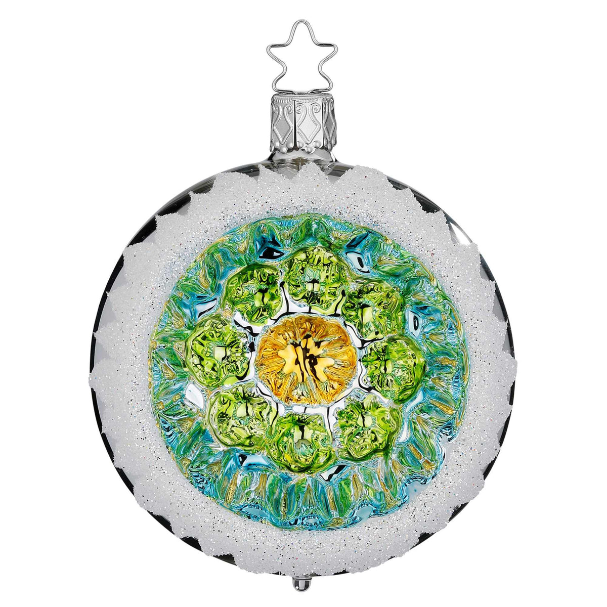 67161 Silver Shiny Ornament Reflector 21468R008