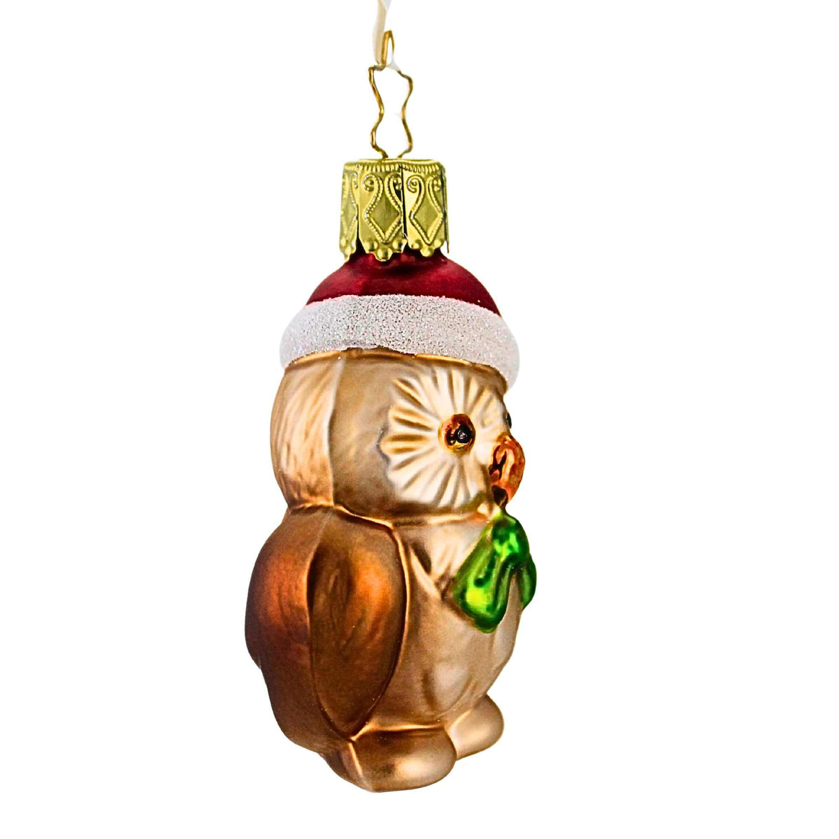 Inge Glas Christmas Owl - - SBKGifts.com