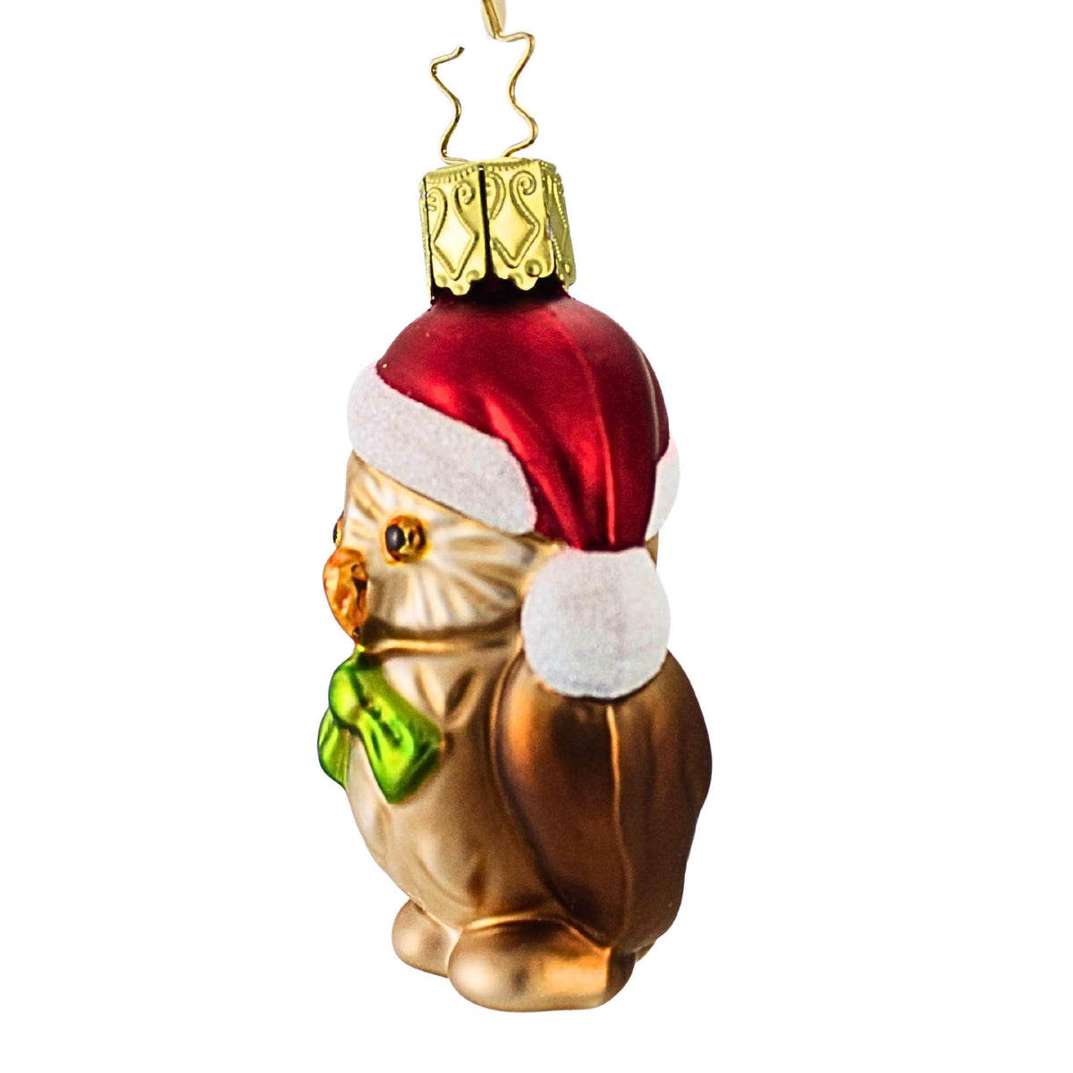 Inge Glas Christmas Owl - - SBKGifts.com