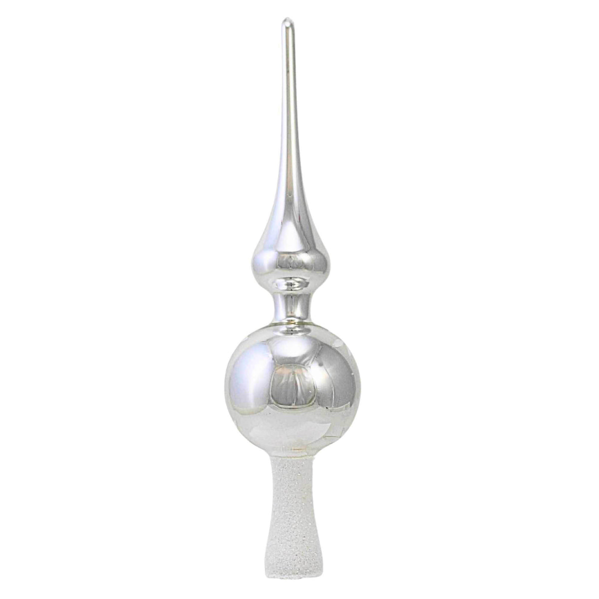 Inge Glas Silver Shiny Floral Glow - - SBKGifts.com