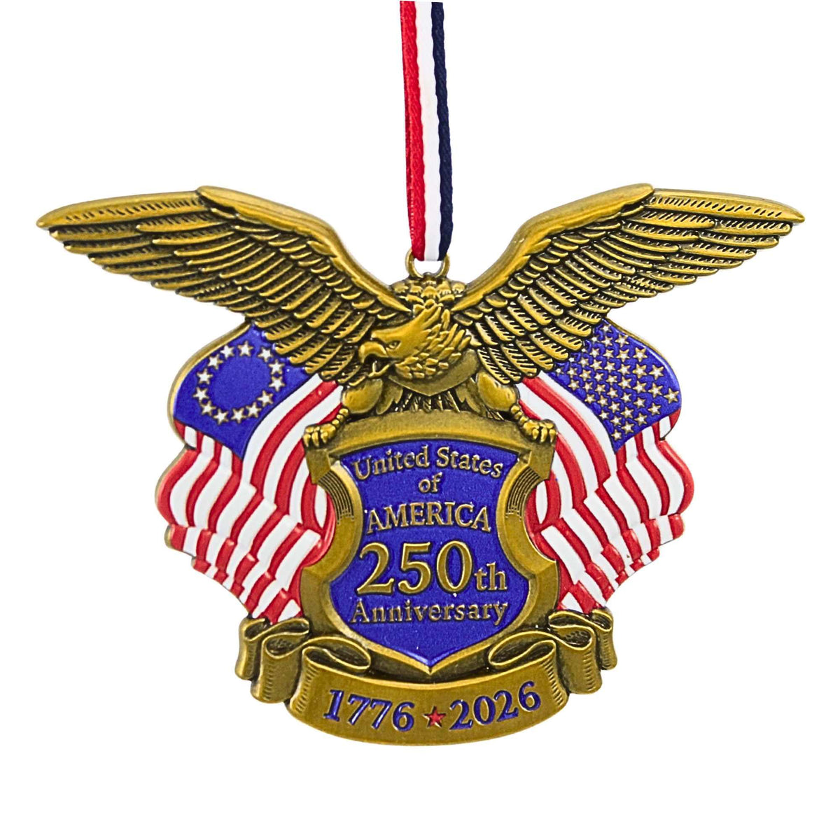 67190 United States Of America 250Th Anniversary Medal Ornament AE2262