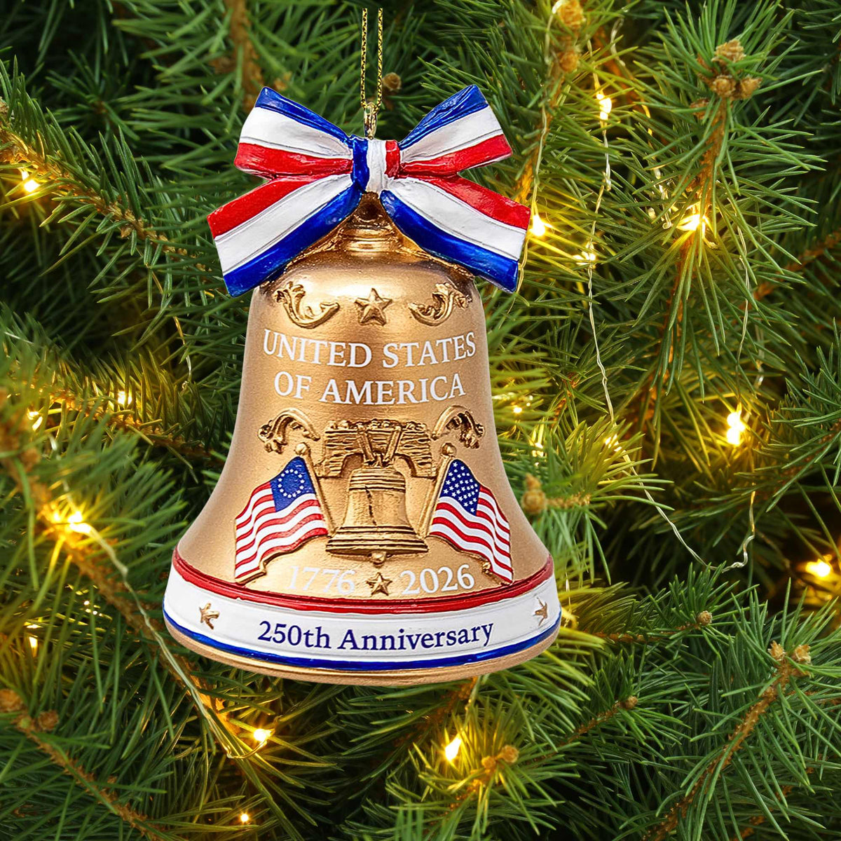 Kurt S. Adler America 250Th Anniversary Liberty Bell Ornament - - SBKGifts.com