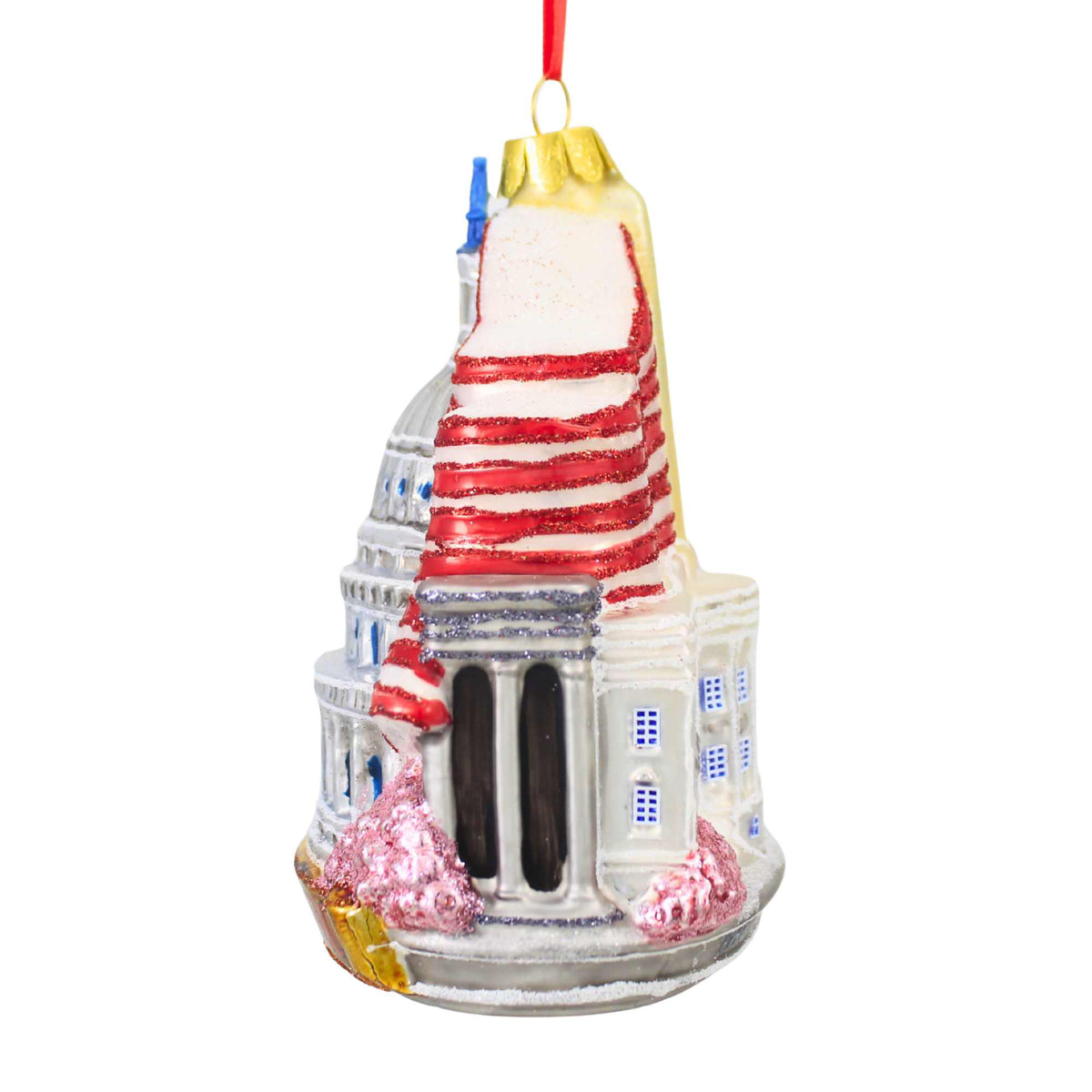 Kurt S. Adler Glass Washington Dc Cityscape Ornament - - SBKGifts.com