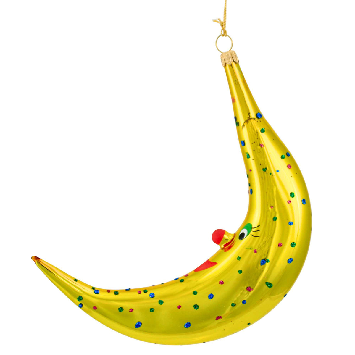 De Carlini Italian Ornaments Luna Allegra - - SBKGifts.com
