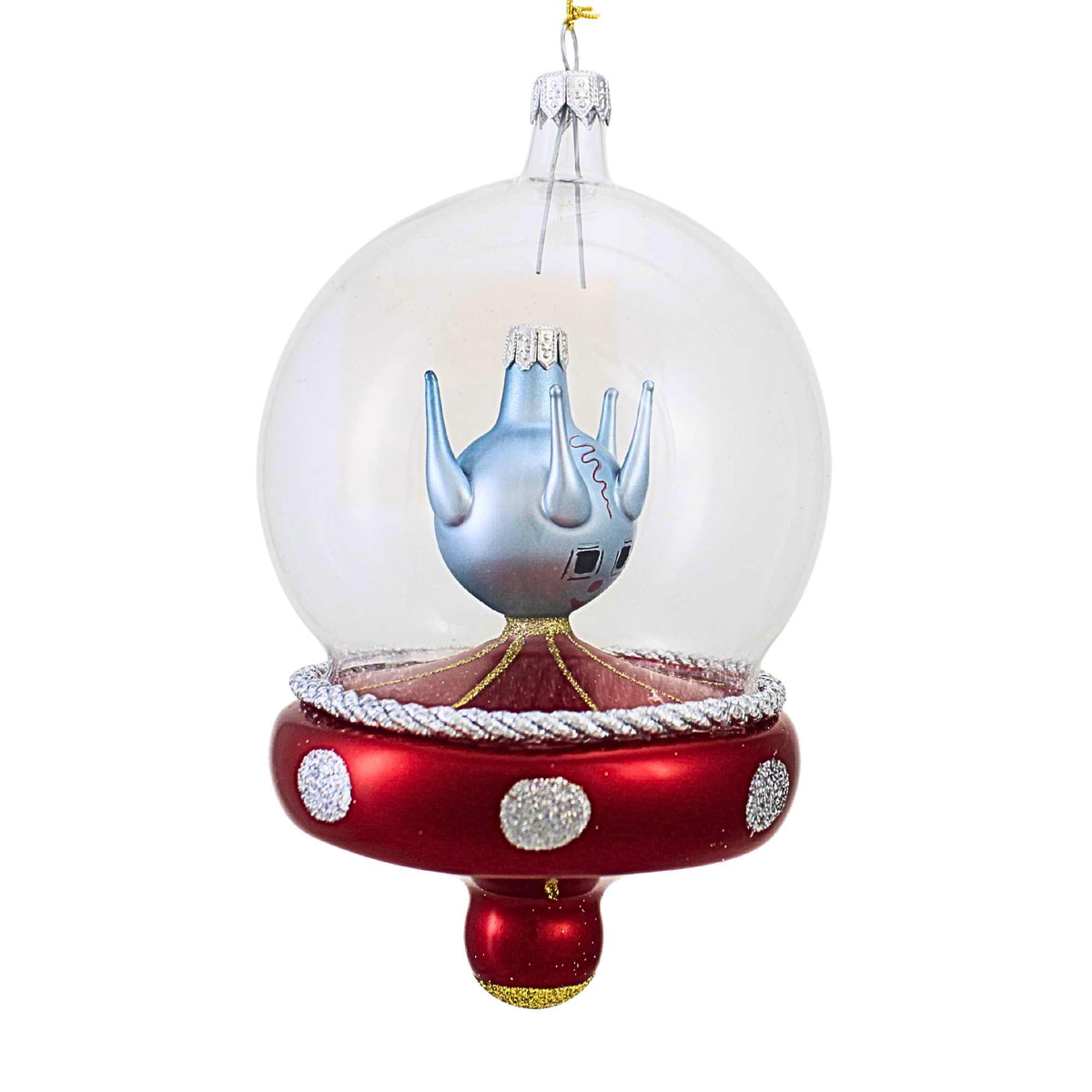 De Carlini Italian Ornaments Martino From Mars - - SBKGifts.com