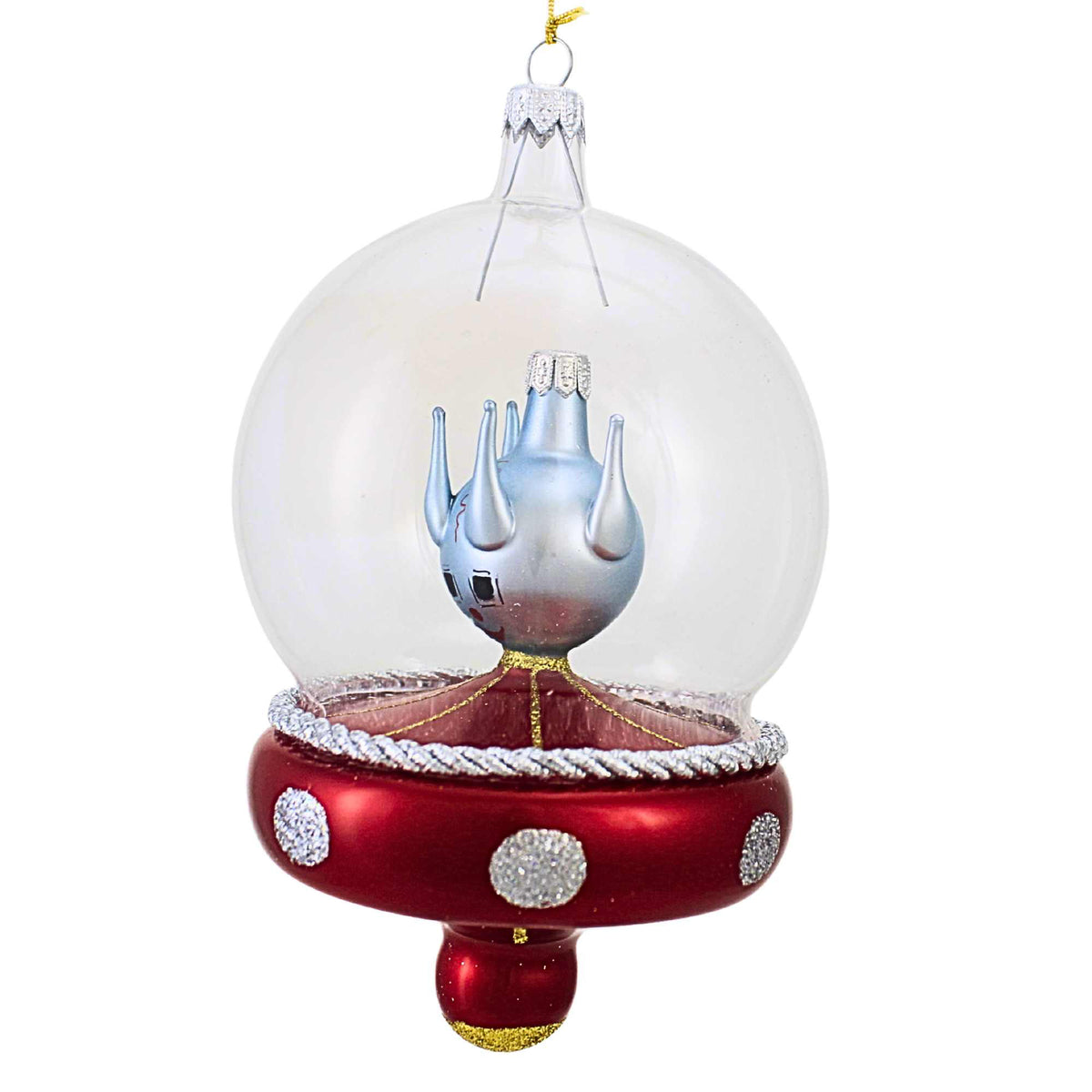 De Carlini Italian Ornaments Martino From Mars - - SBKGifts.com
