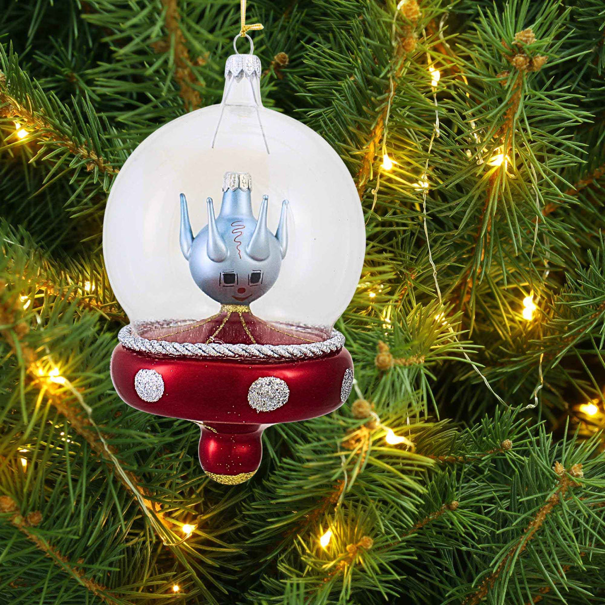 De Carlini Italian Ornaments Martino From Mars - - SBKGifts.com