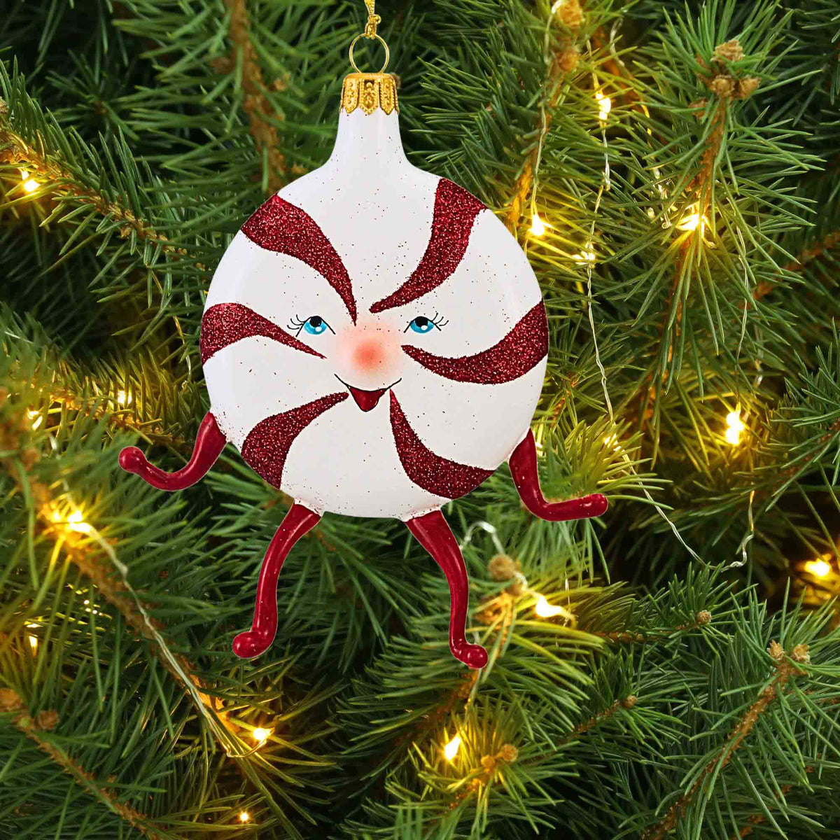 De Carlini Italian Ornaments Mint To Be Merry - - SBKGifts.com