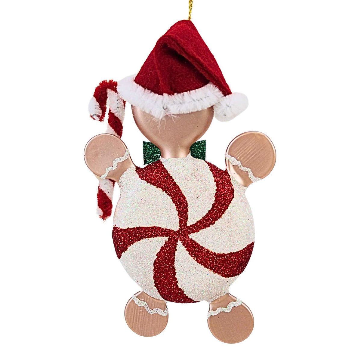De Carlini Italian Ornaments Jolly Ginger Snap - - SBKGifts.com