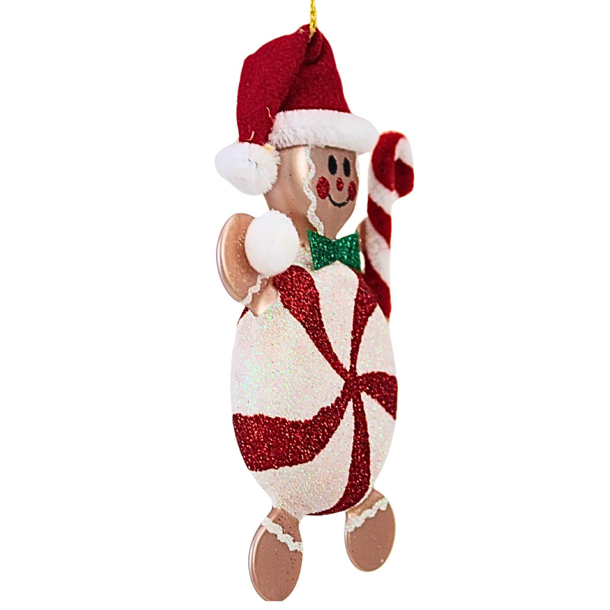 De Carlini Italian Ornaments Jolly Ginger Snap - - SBKGifts.com