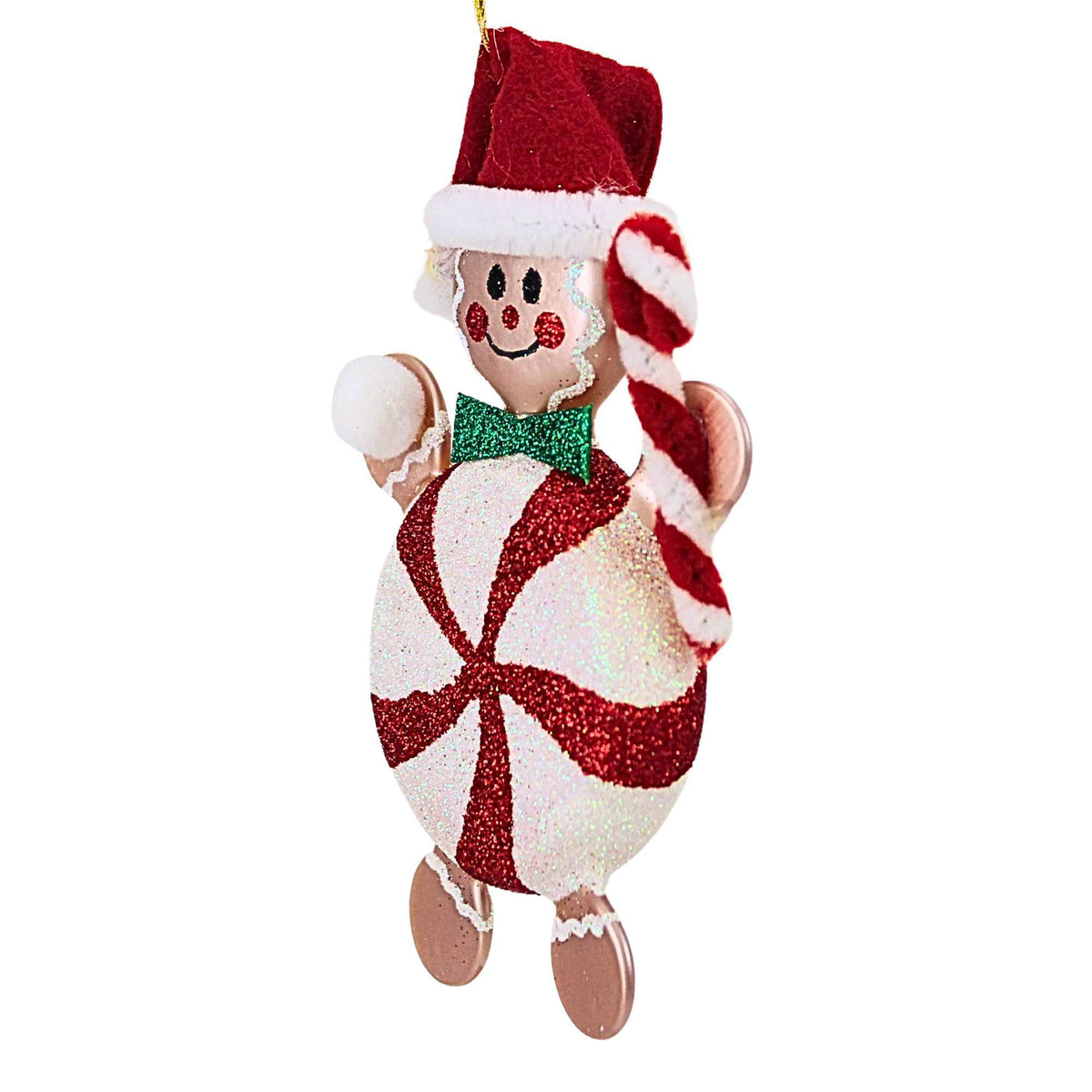 De Carlini Italian Ornaments Jolly Ginger Snap - - SBKGifts.com