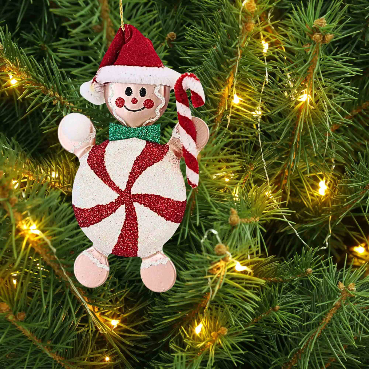 De Carlini Italian Ornaments Jolly Ginger Snap - - SBKGifts.com
