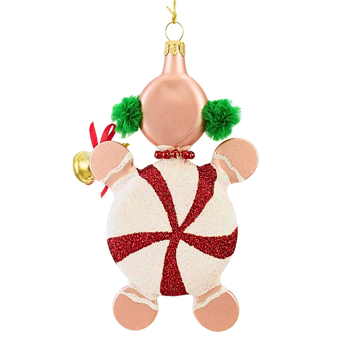 De Carlini Italian Ornaments Holly Ginger Snap - - SBKGifts.com