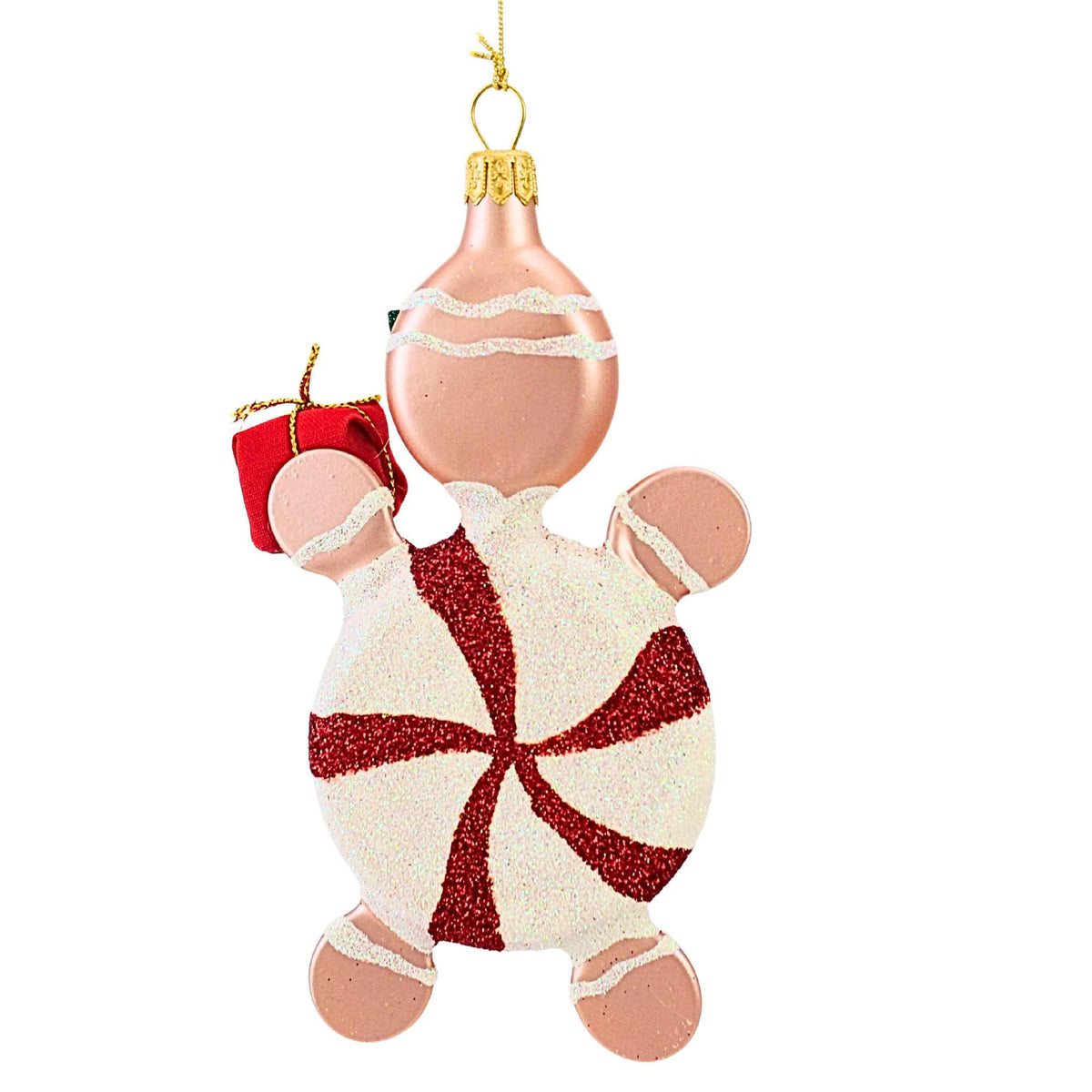 De Carlini Italian Ornaments Merilee Ginger Snap - - SBKGifts.com