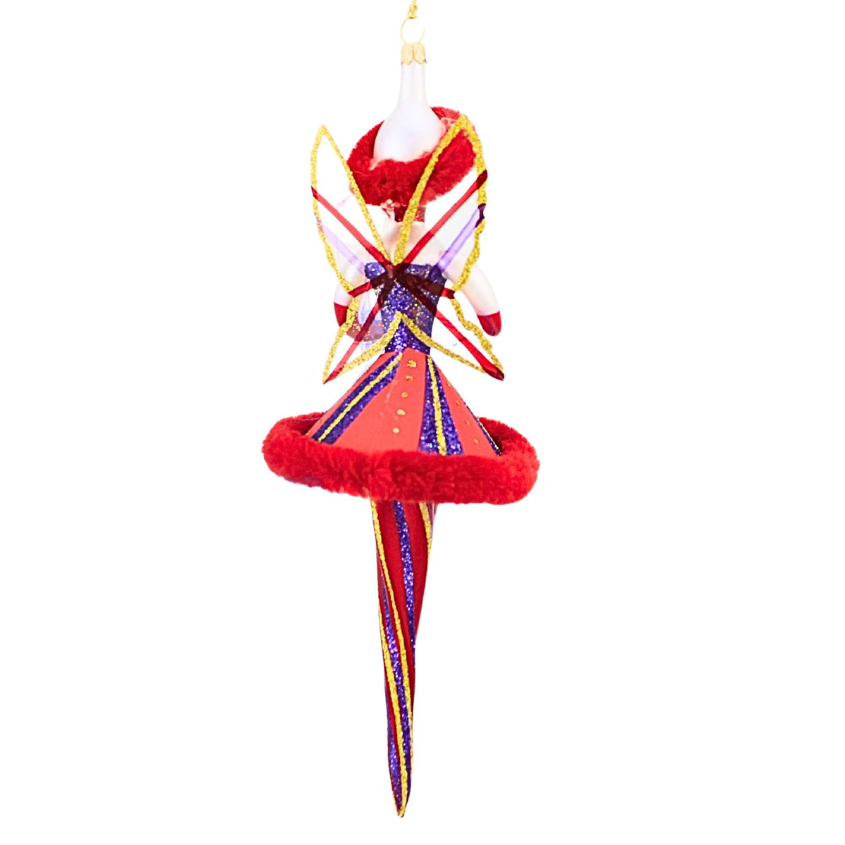 De Carlini Italian Ornaments La Mariposa Royale - - SBKGifts.com
