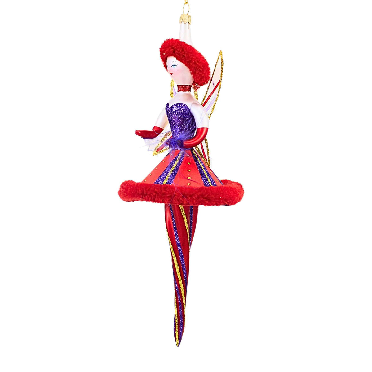 De Carlini Italian Ornaments La Mariposa Royale - - SBKGifts.com