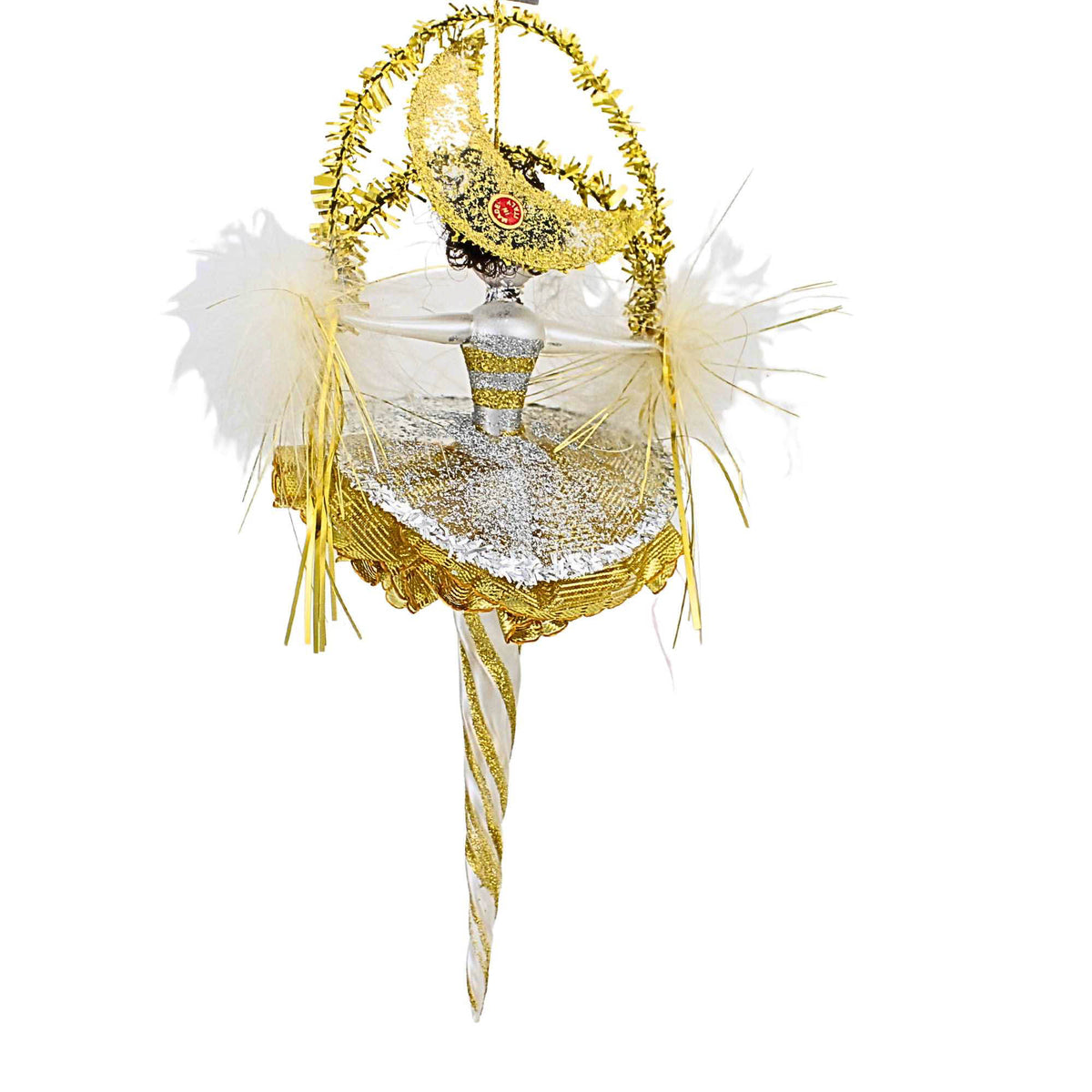 De Carlini Italian Ornaments Moonlight Mademoiselle - - SBKGifts.com