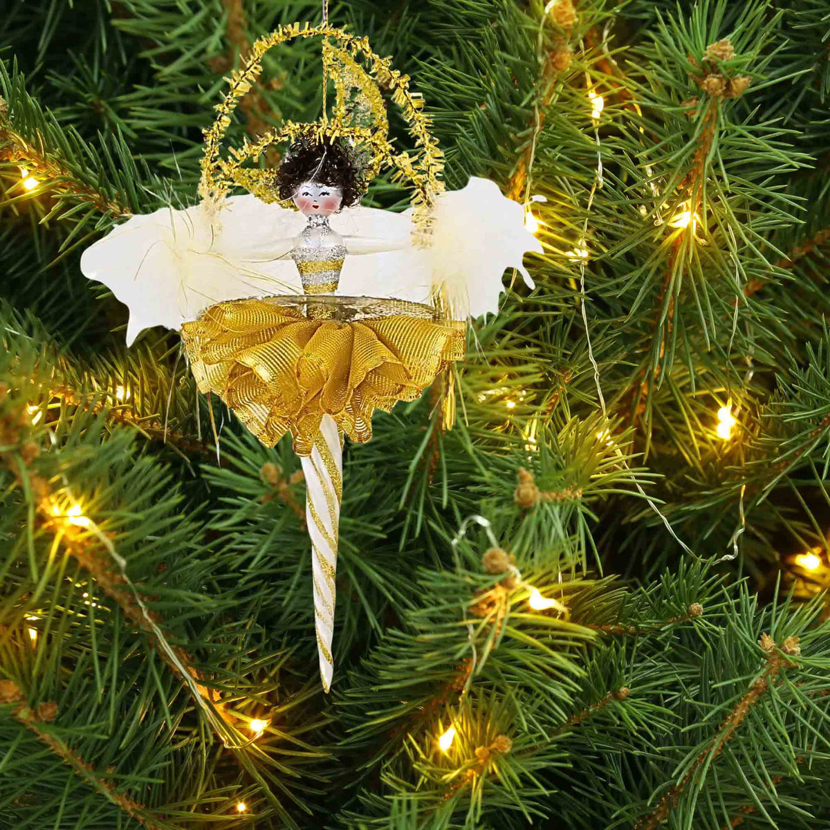 De Carlini Italian Ornaments Moonlight Mademoiselle - - SBKGifts.com