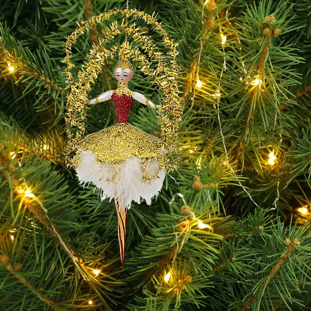 De Carlini Italian Ornaments Holiday Headliner - - SBKGifts.com