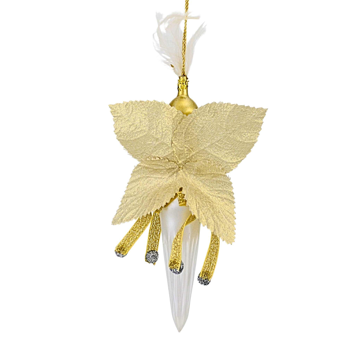 De Carlini Italian Ornaments Dame Amberleaf - - SBKGifts.com