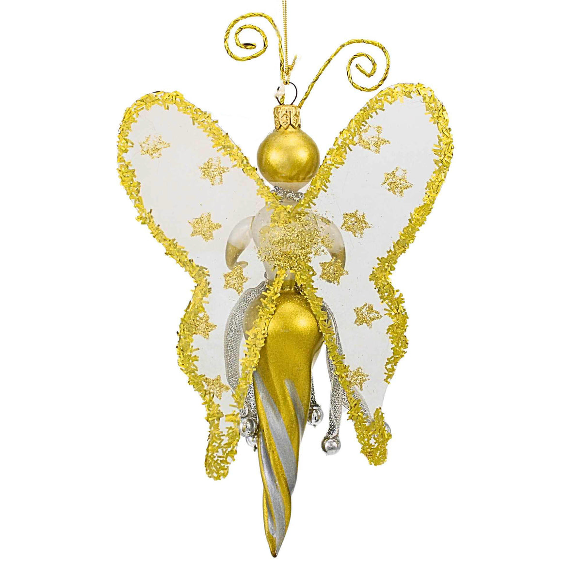 De Carlini Italian Ornaments Starlight Flutter - - SBKGifts.com