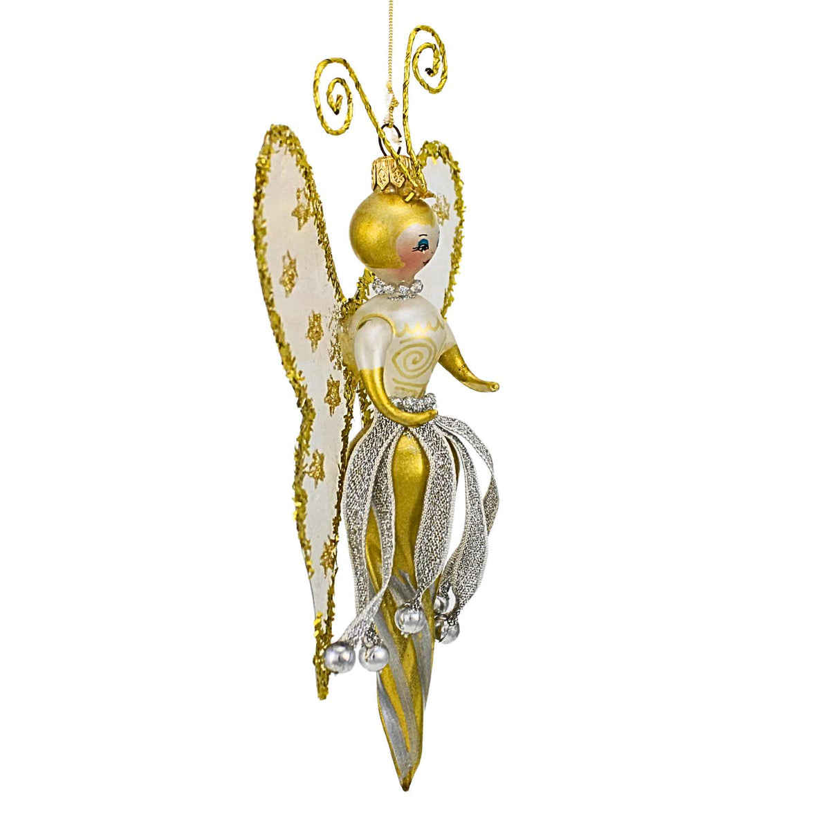 De Carlini Italian Ornaments Starlight Flutter - - SBKGifts.com