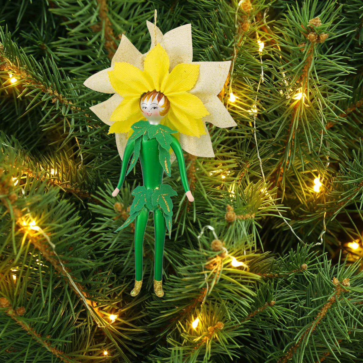 De Carlini Italian Ornaments Daisy Delight - - SBKGifts.com