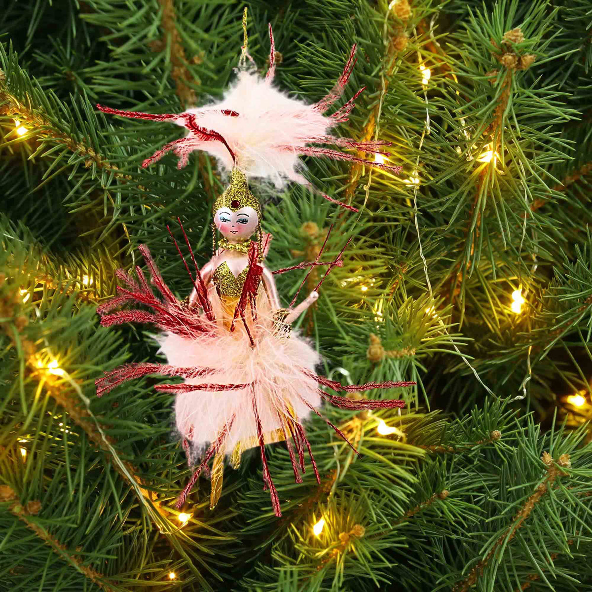 De Carlini Italian Ornaments Razzle Dazzle Electra - - SBKGifts.com