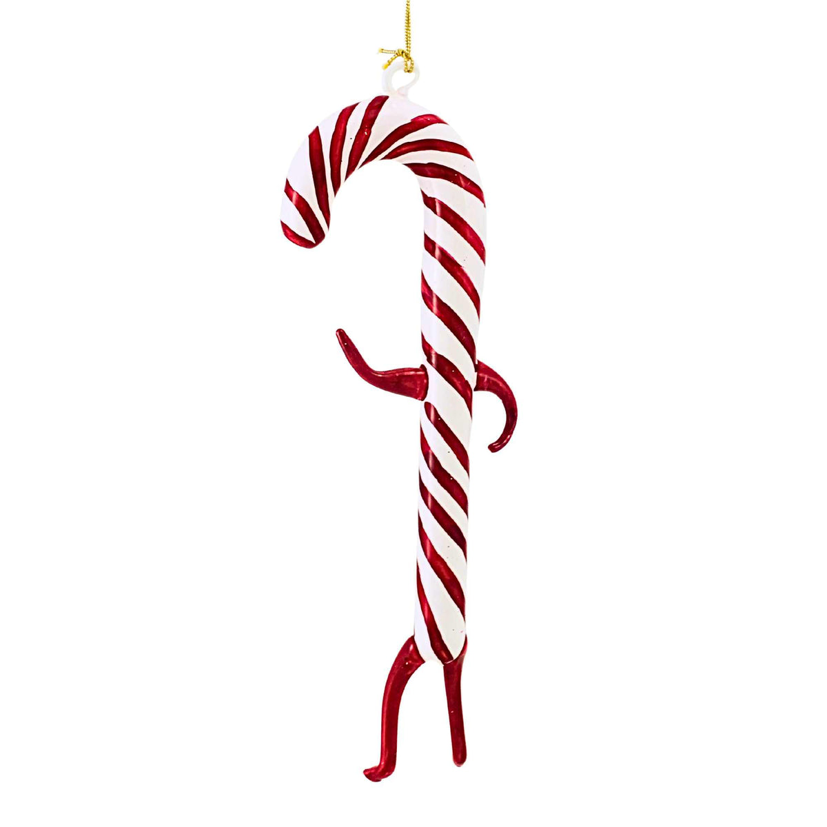 De Carlini Italian Ornaments Candy Cane Jane - - SBKGifts.com