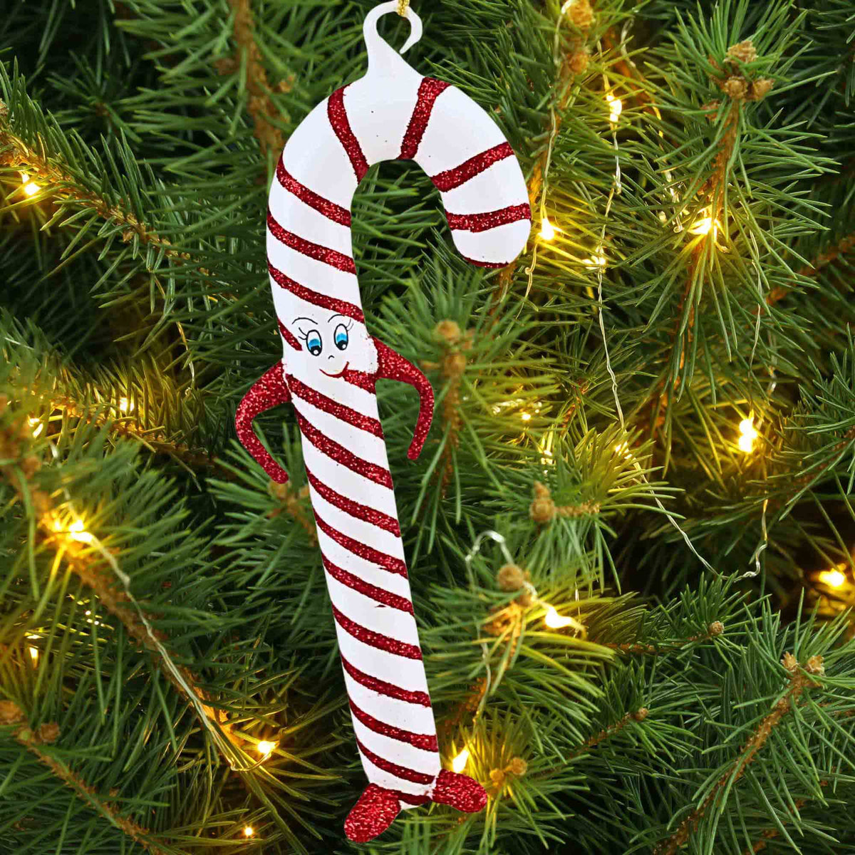 De Carlini Italian Ornaments Miss Peppermint Priss - - SBKGifts.com