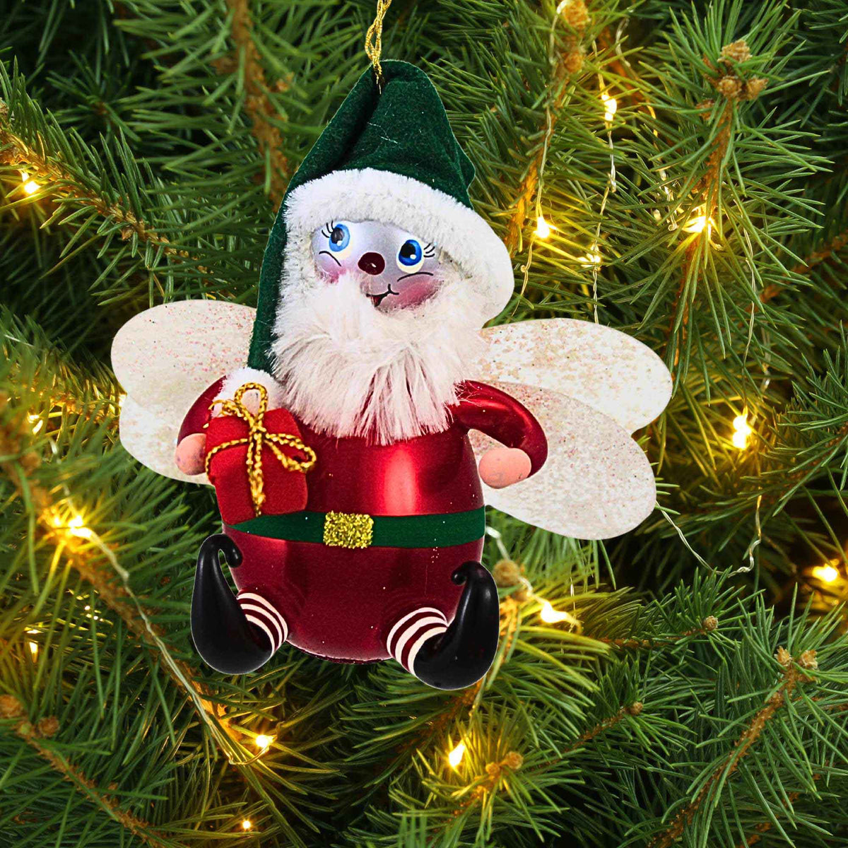 De Carlini Italian Ornaments Honeycomb Harold - - SBKGifts.com