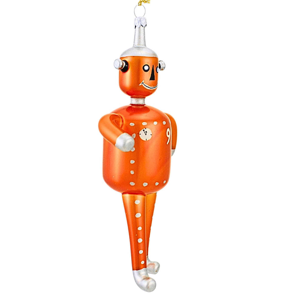 De Carlini Italian Ornaments Blinky Bot 99 - - SBKGifts.com
