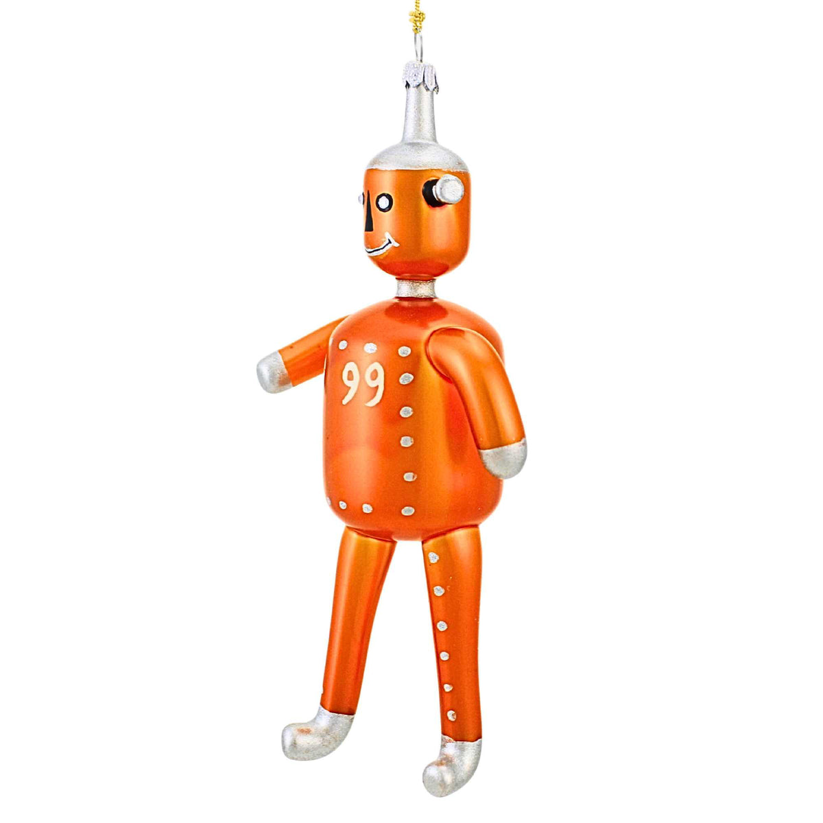 De Carlini Italian Ornaments Blinky Bot 99 - - SBKGifts.com