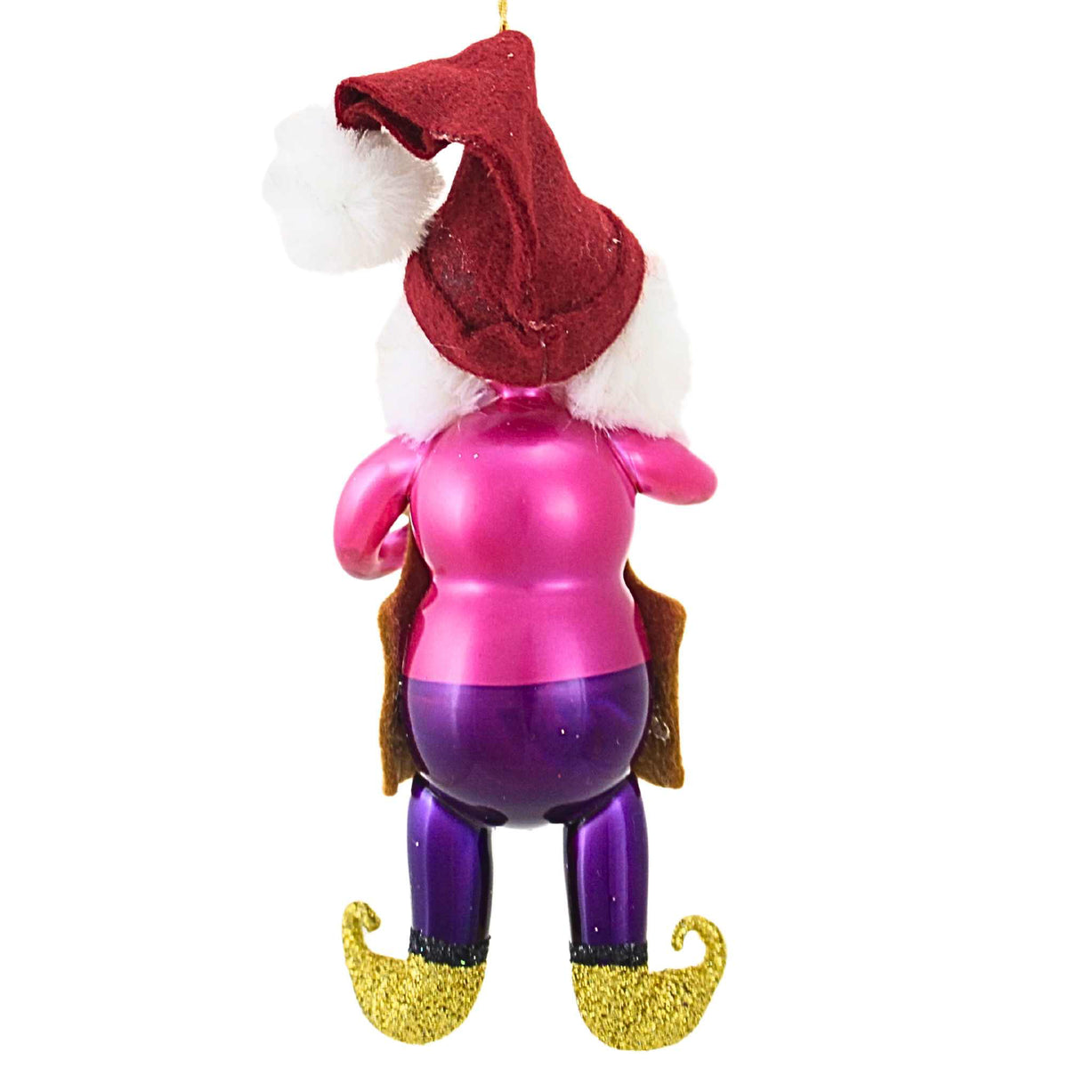 De Carlini Italian Ornaments Leonardo Merrybrush - - SBKGifts.com