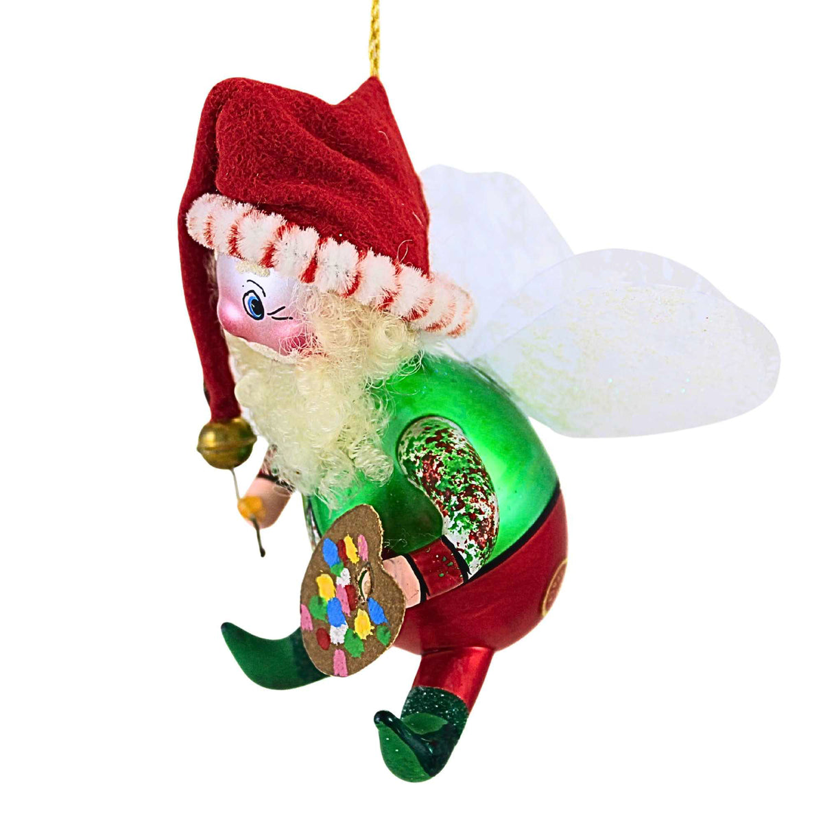 De Carlini Italian Ornaments Raphael Painterfly - - SBKGifts.com