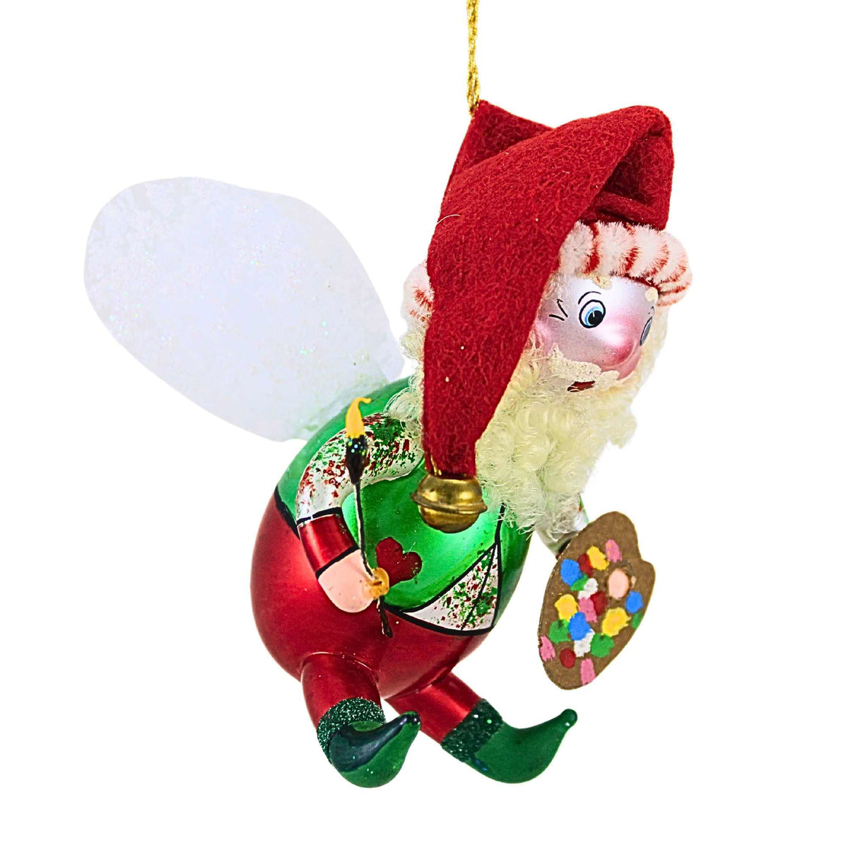 De Carlini Italian Ornaments Raphael Painterfly - - SBKGifts.com