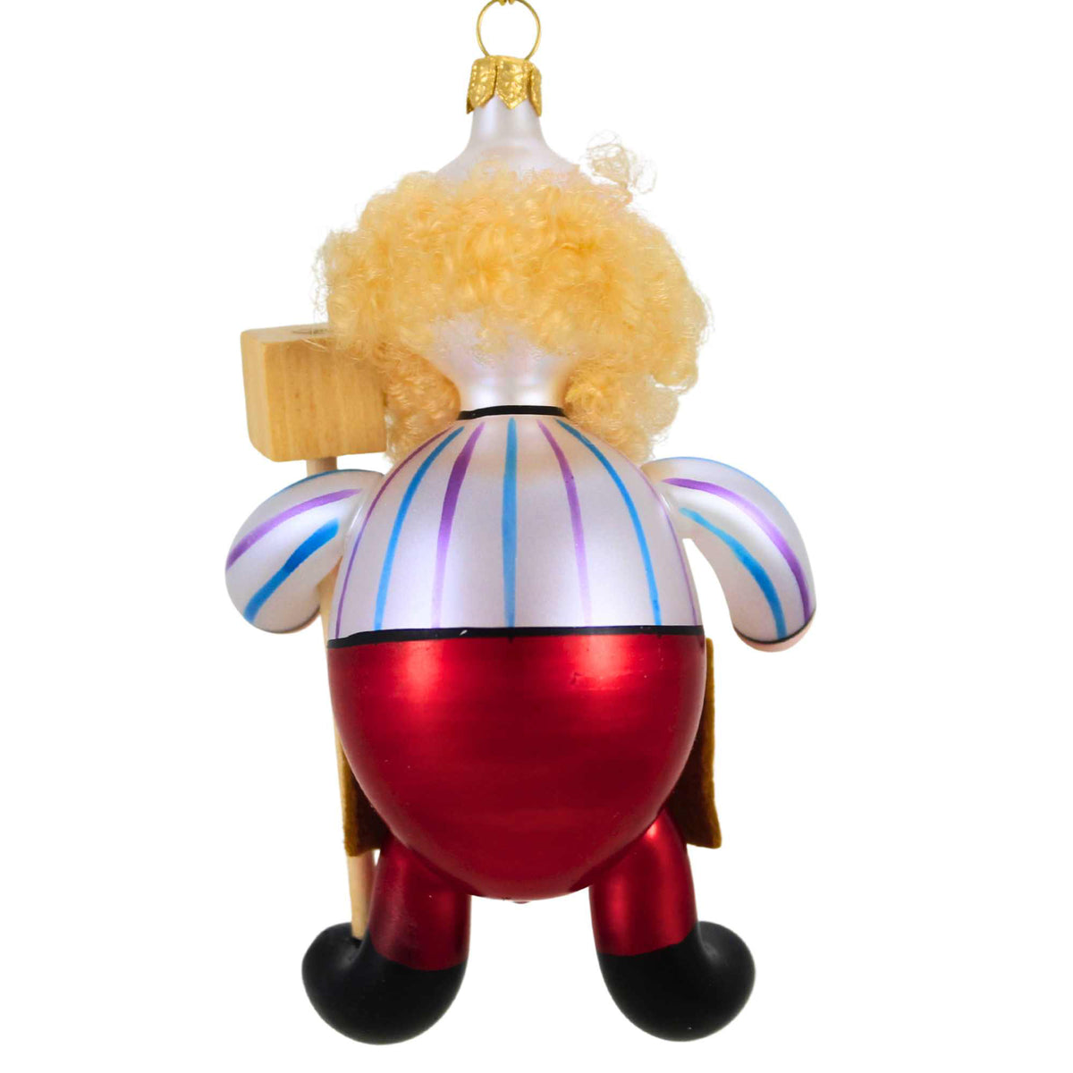 De Carlini Italian Ornaments Woodshop Walter - - SBKGifts.com