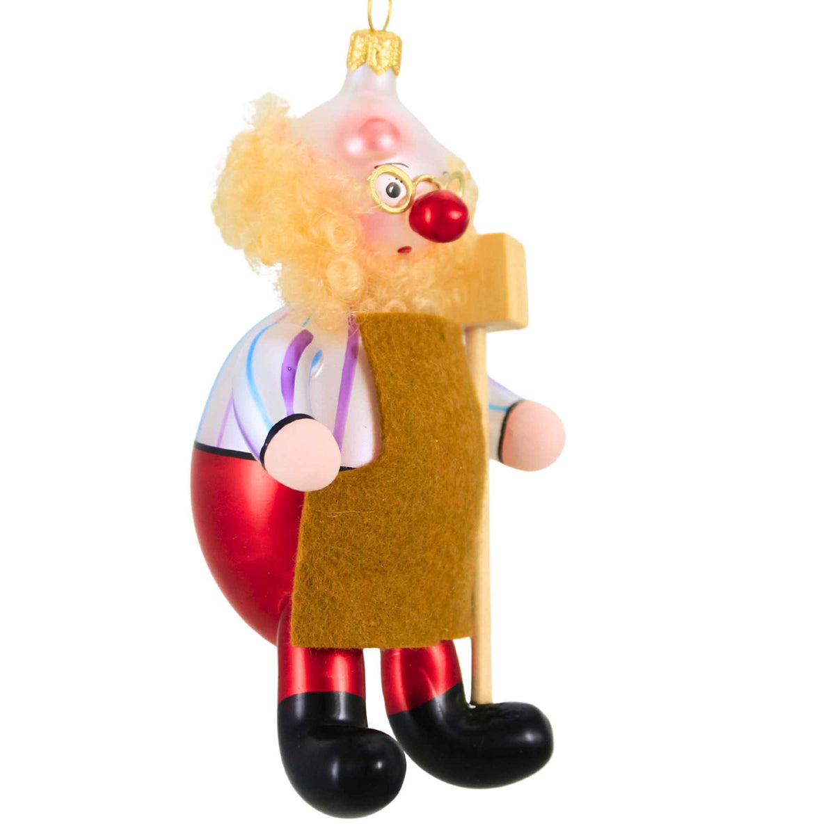 De Carlini Italian Ornaments Woodshop Walter - - SBKGifts.com