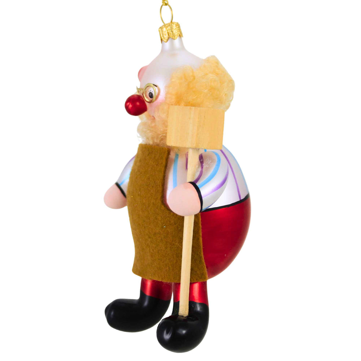 De Carlini Italian Ornaments Woodshop Walter - - SBKGifts.com