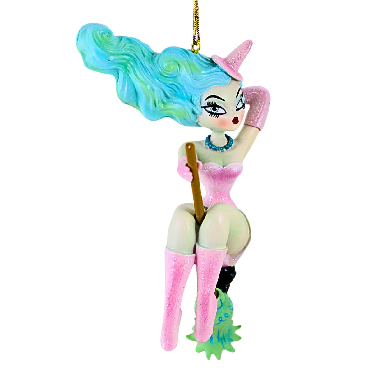 December Diamonds Loretta Pastel Candy Witch - - SBKGifts.com