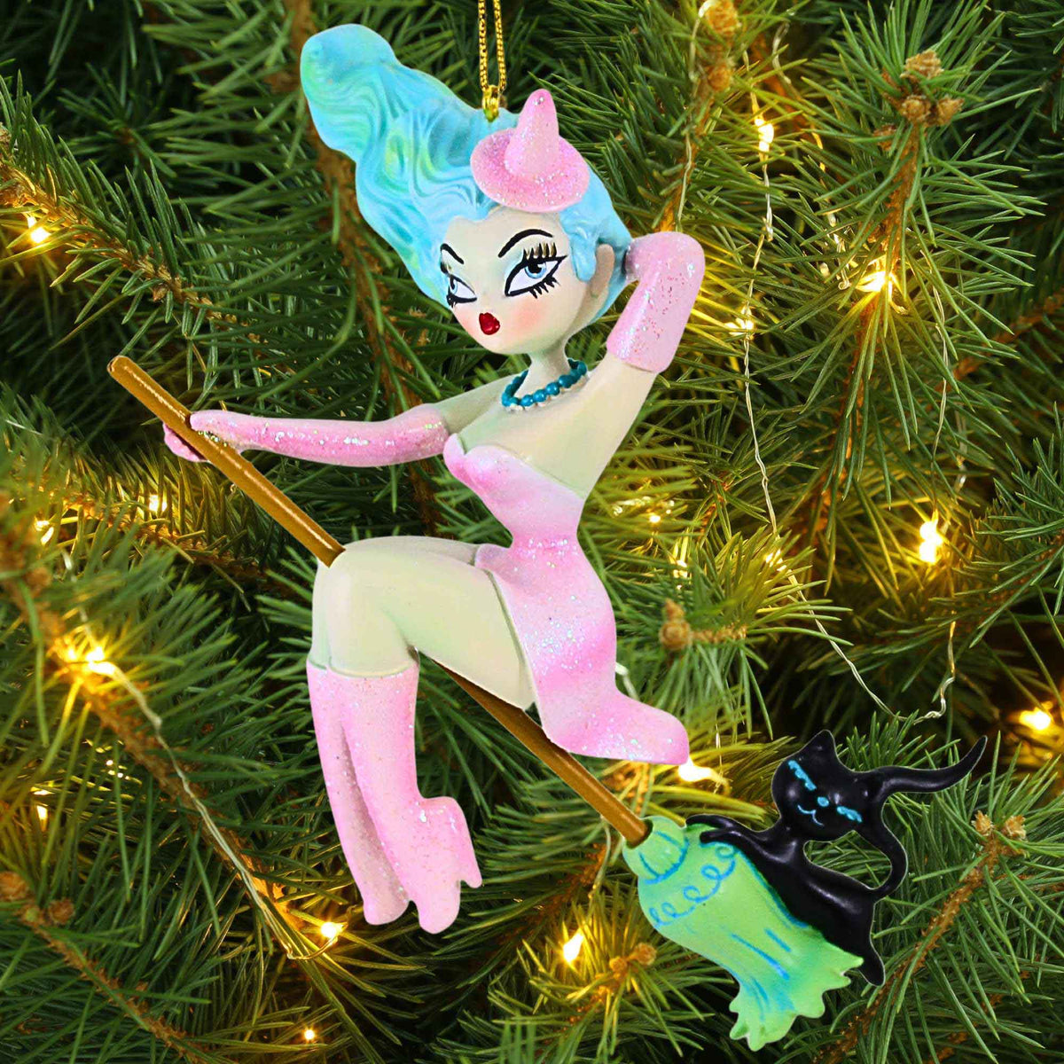 December Diamonds Loretta Pastel Candy Witch - - SBKGifts.com