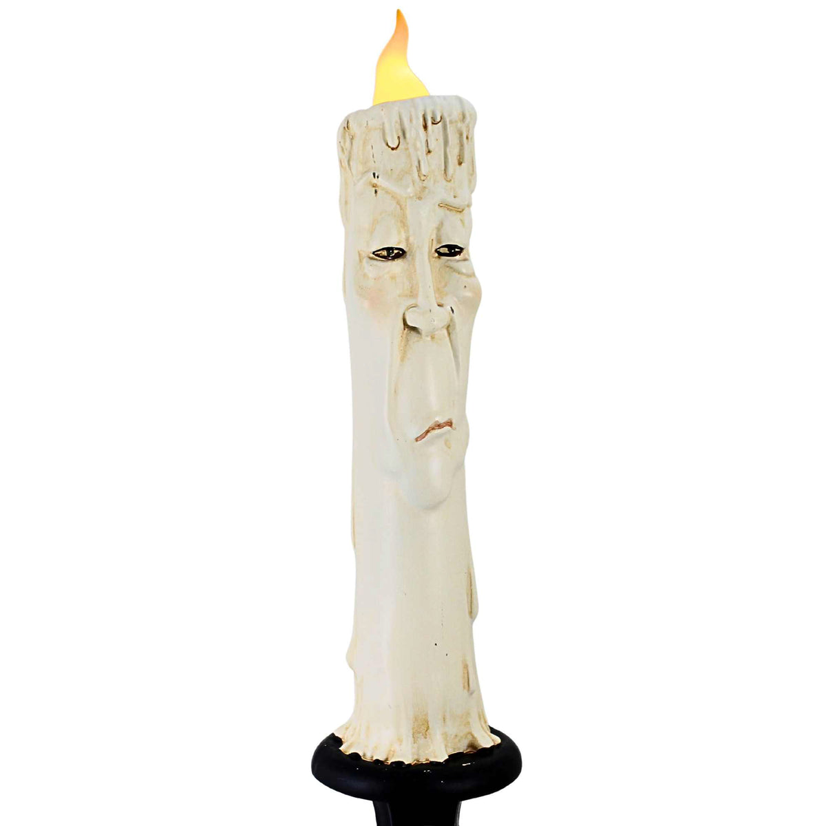 December Diamonds 24.5 Inch Spooky Face Candlestick - - SBKGifts.com