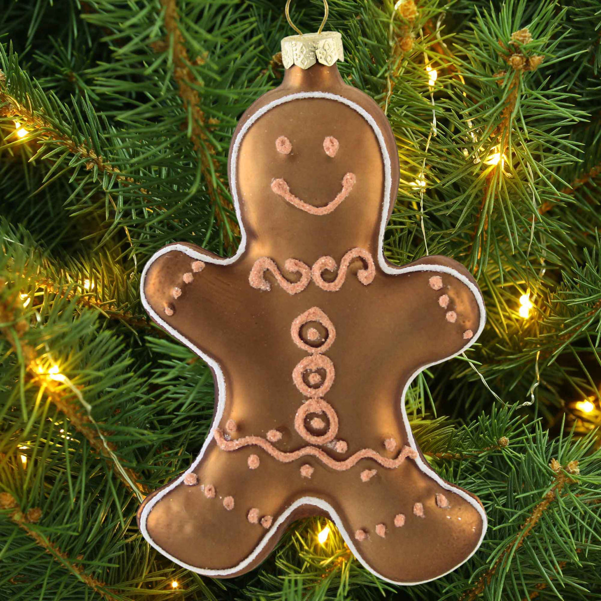 December Diamonds Gingerbread Man Ornament - - SBKGifts.com