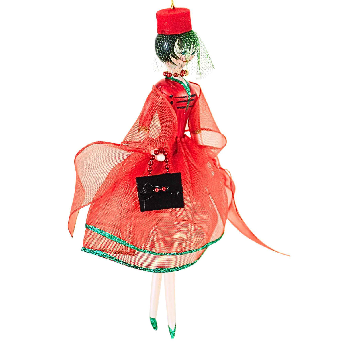 De Carlini Italian Ornaments Holiday Hanna - - SBKGifts.com