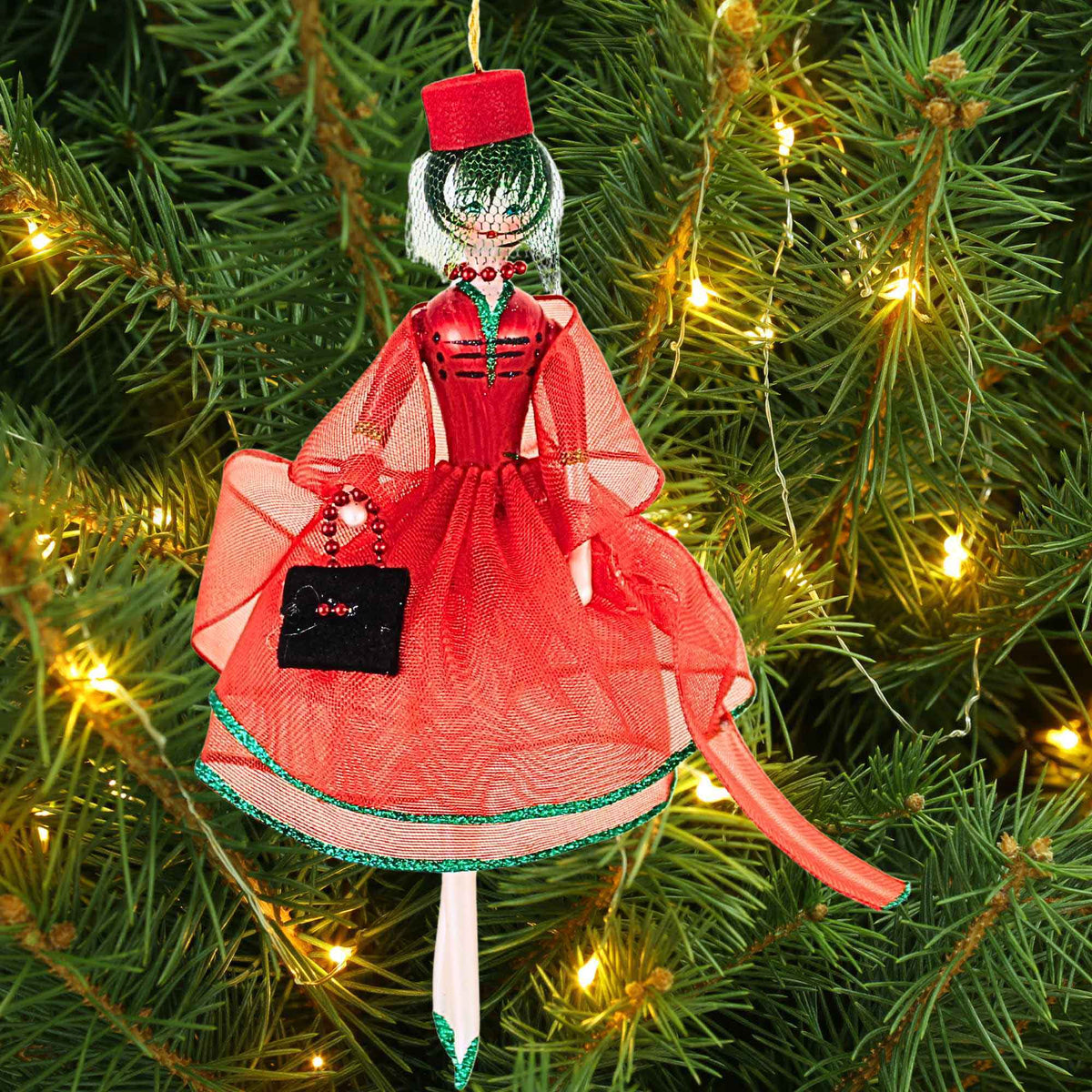 De Carlini Italian Ornaments Holiday Hanna - - SBKGifts.com