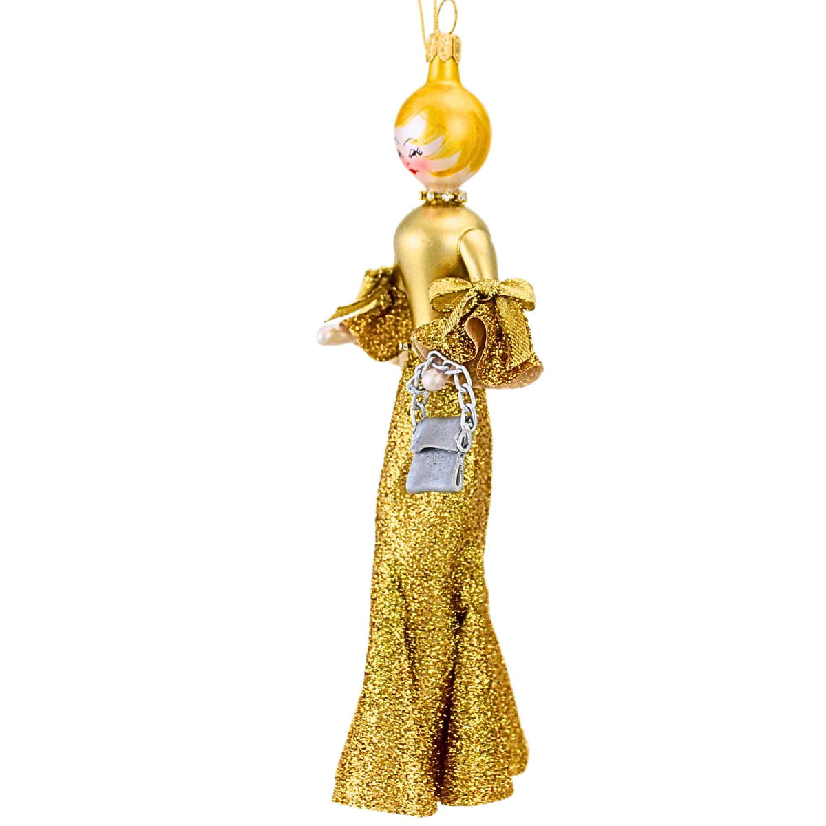 De Carlini Italian Ornaments Gilded Grace - - SBKGifts.com
